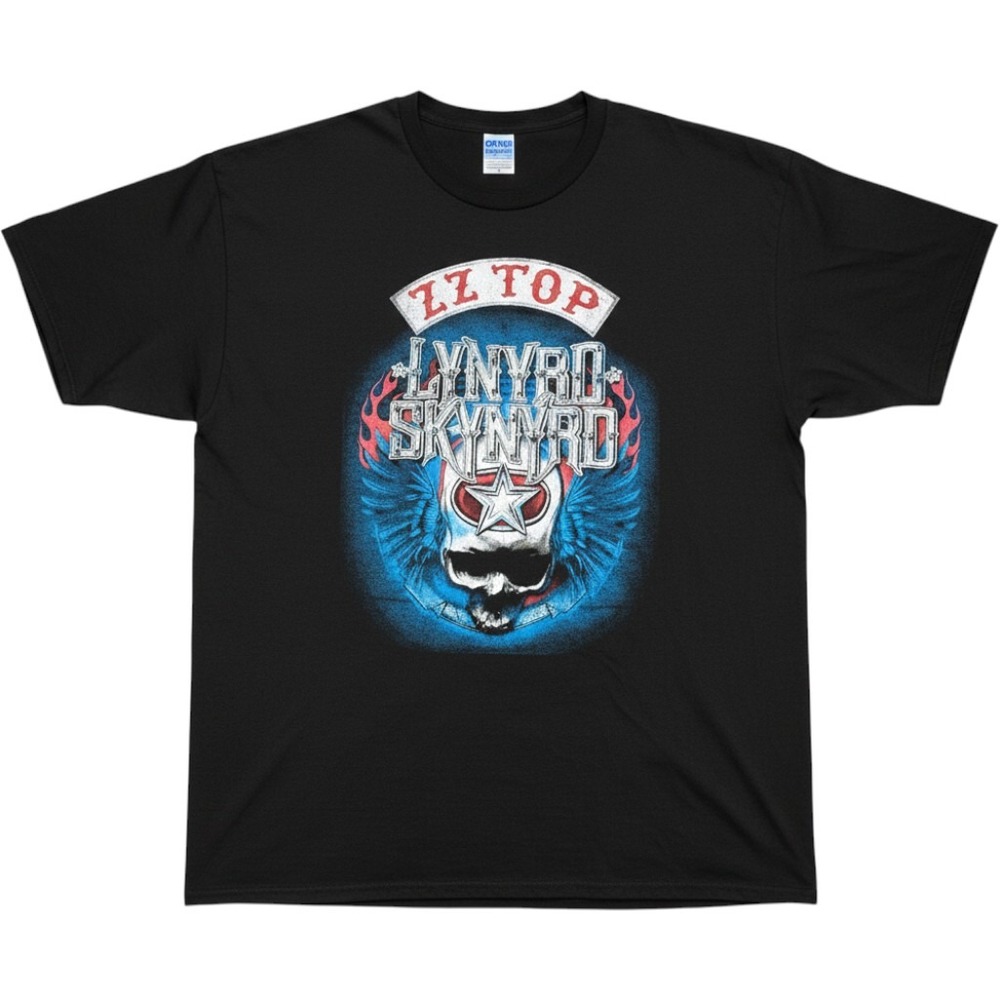 ZZ Top Lynyrd Skynyrd Tour Shirt Sharp Dressed Simple Man Black 3XL